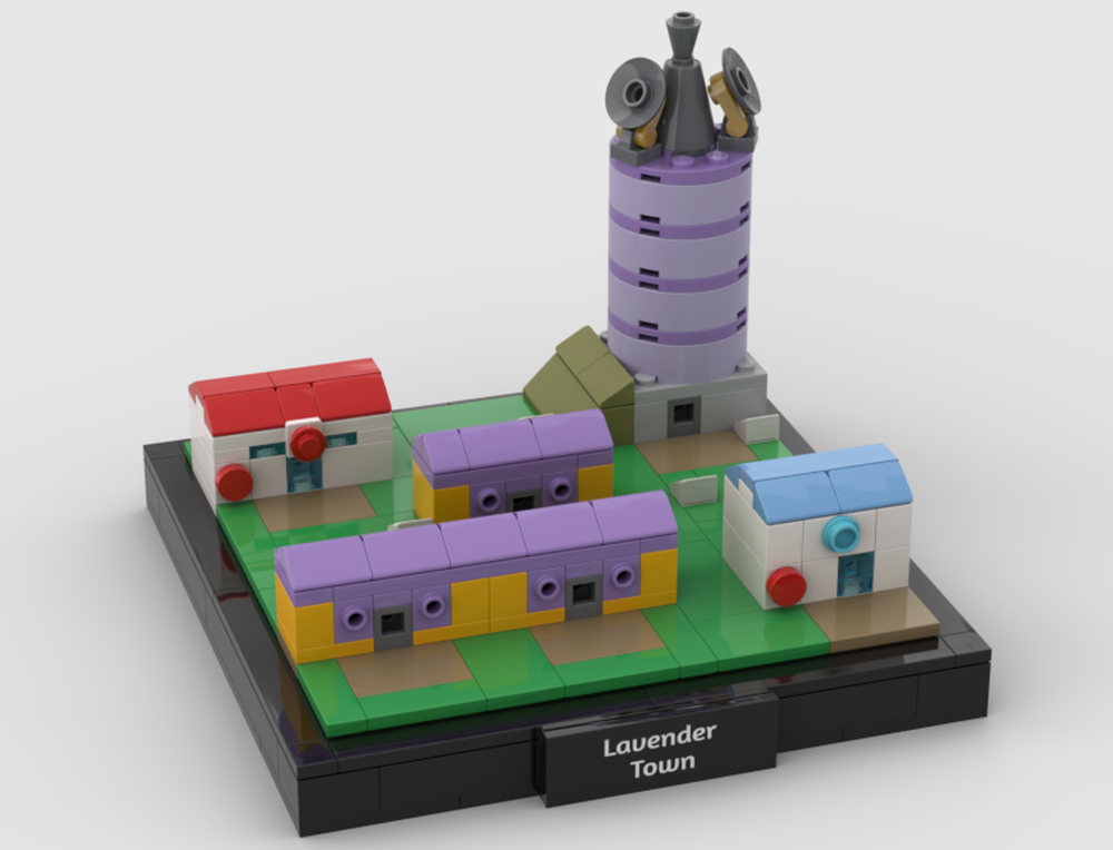 Lego Lavender Town - Kanto