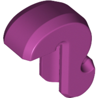 Lego Animal Body Part, Cat Tail / Magenta