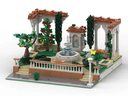 10359 Modular Fontain Garden