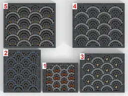 Fan Pattern Cobblestone