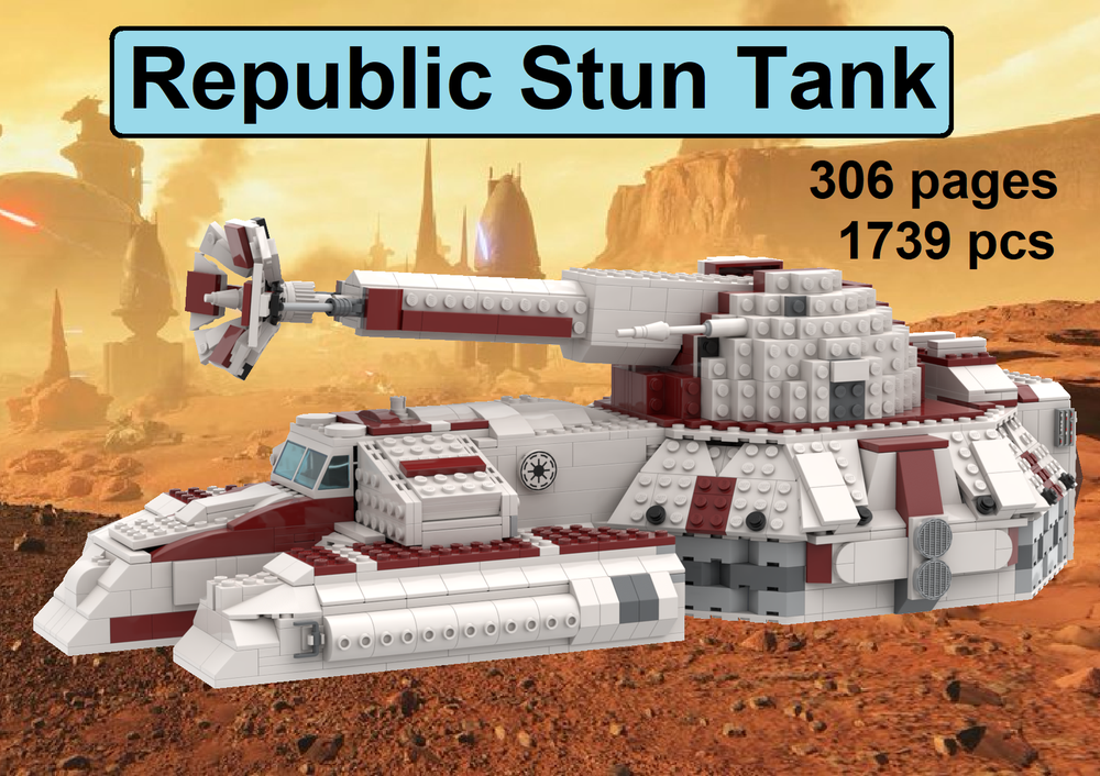 Lego Republic Stun Tank