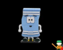 Towelie / Servietsky (from South Park) - Buildable Figure