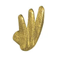 Weapon Bladed Claw Spread / Pearl Gold