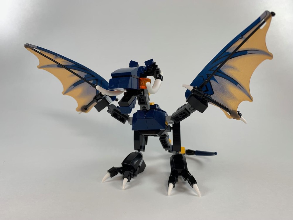 LEGO Vikings 7016-1 Wyvern Dragon Remake