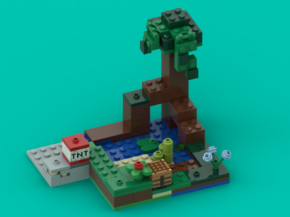 Lego 21240 + 21177 The Better Swamp Adventure
