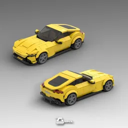 Ferrari Roma - Yellow