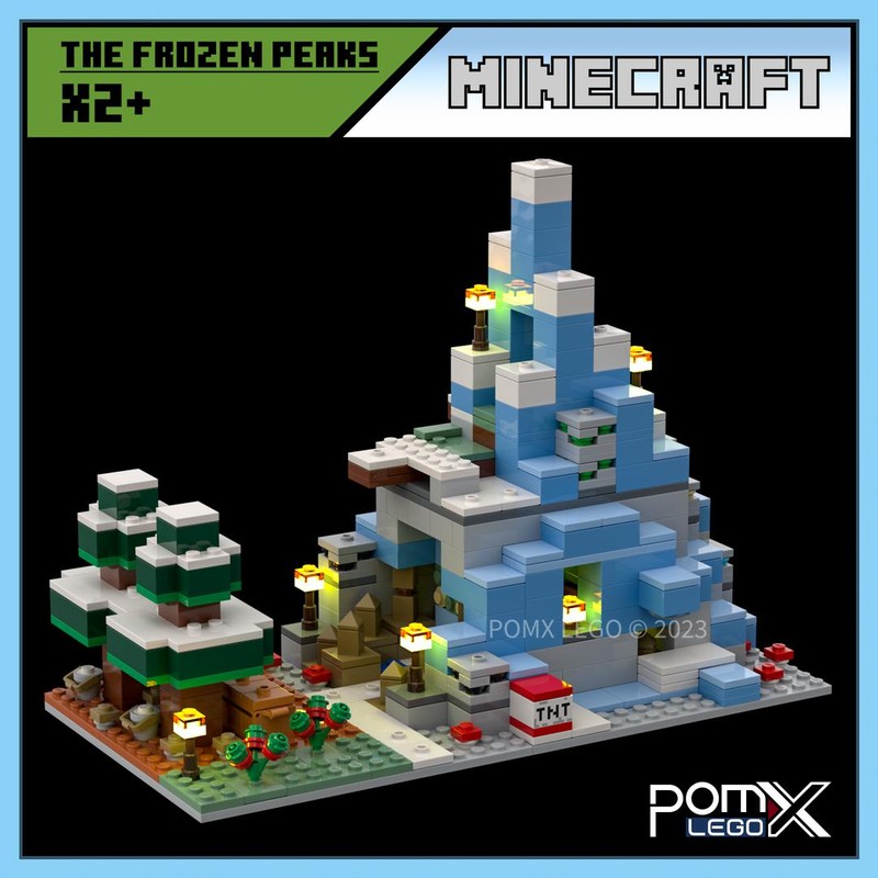 Lego The Frozen Peaks X2+