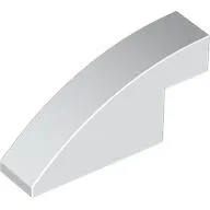 Brick Curved 1 x 4 x 1 2/3 No Studs / White