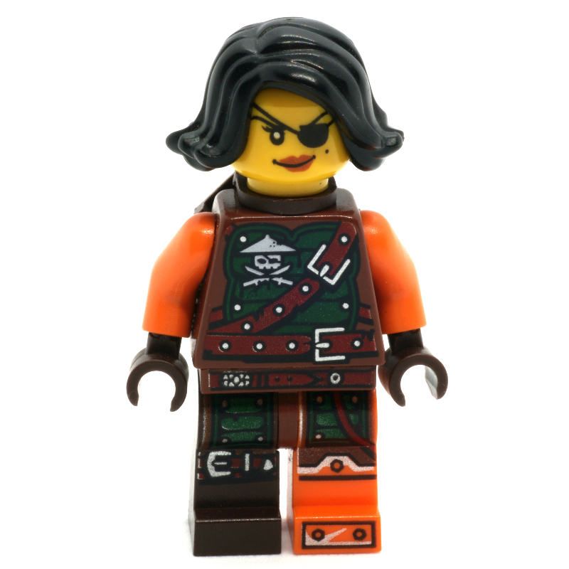 Lego Cyren in Belt Outfit with Scabbard