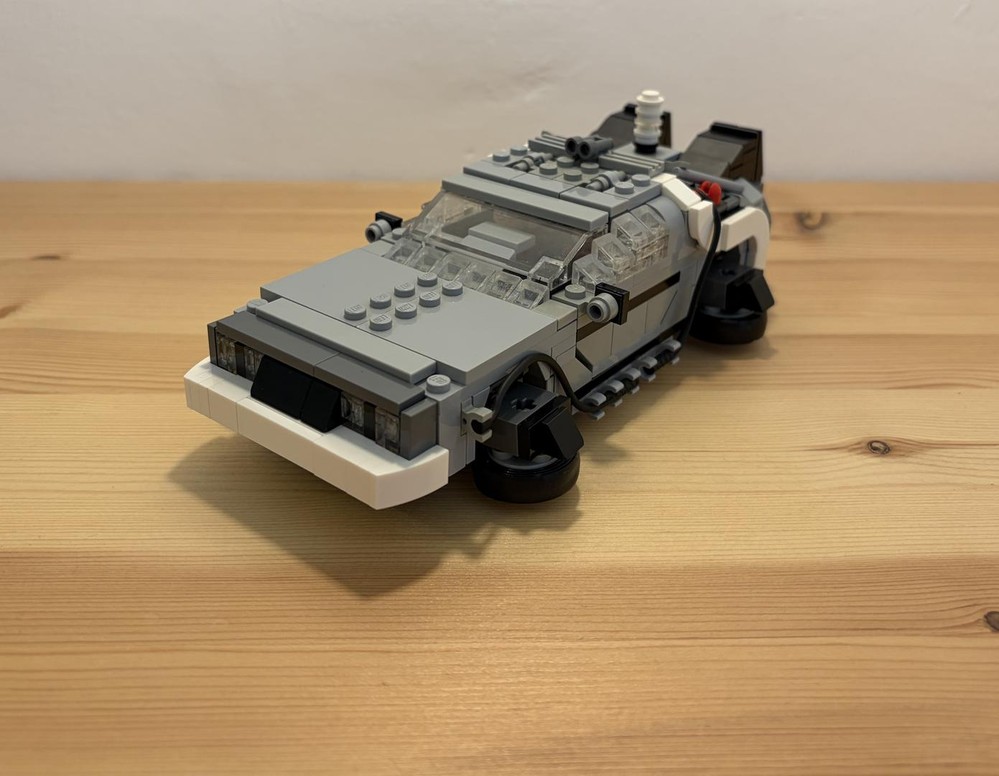 Lego BTTF Time Machine 8-wide
