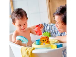 Bath Time Fun: Floating Animal Island