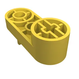 Duplo Technic Crank Handle / Yellow