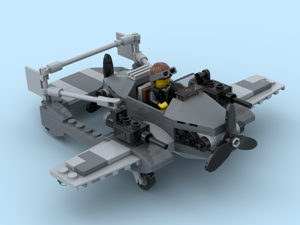 Lego Dieselpunk Airplane "Bumblebee"