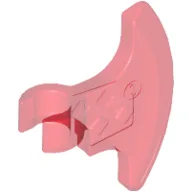Weapon Axe Head, Clip-on (Viking) [Thick Clip] / Trans-Red