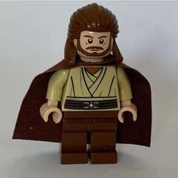 Qui-Gon Jinn, Plain Reddish Brown Legs (3626b Head)