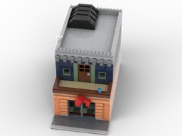 Cafe and Apartment Moduar