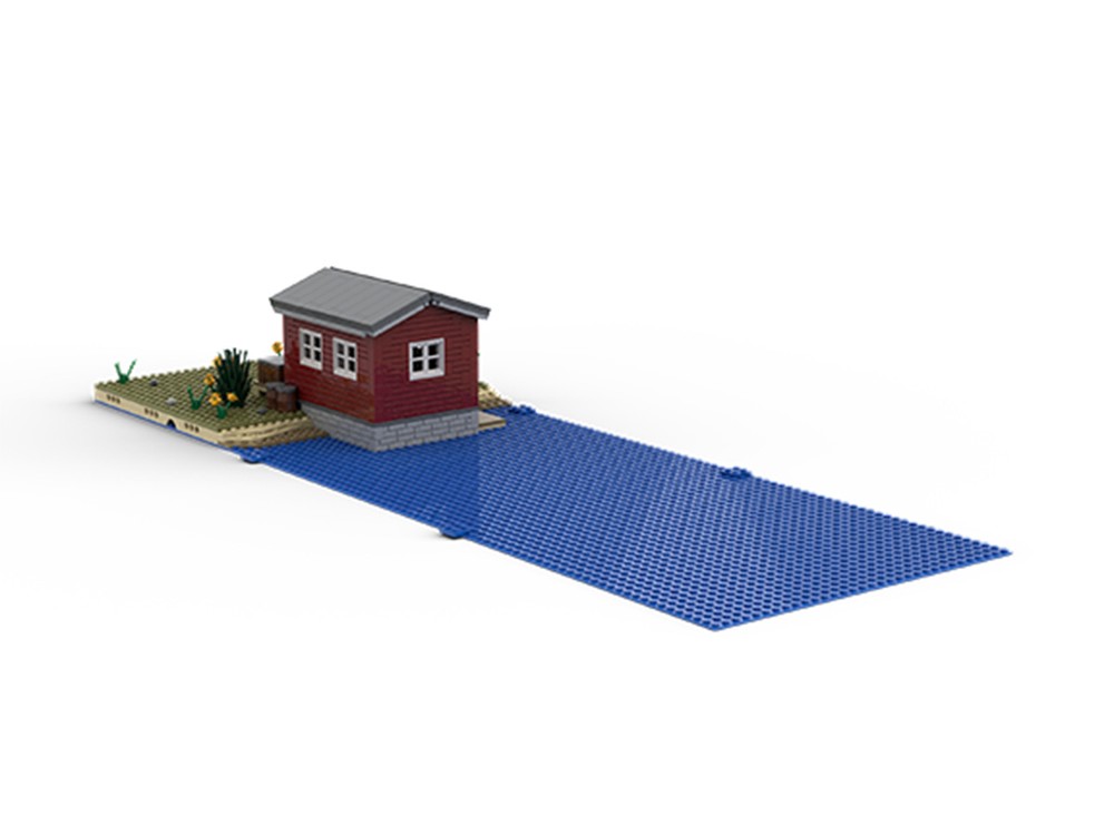 Lego Sawmill Series: Pump House Model 2
