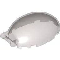 Windscreen 6 x 4 x 2 1/3 Bubble Canopy with Handle / Trans-Brown