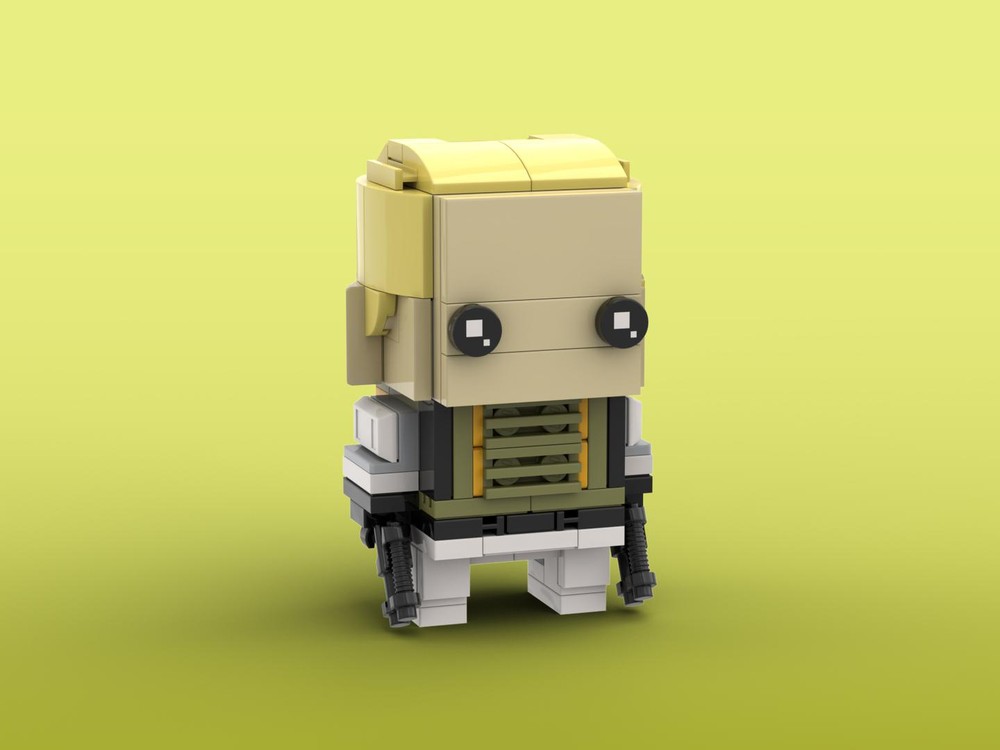 Lego Yelena Belova Brickheadz LEGO MOC - Marvel Studios Black Widow