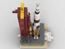 nano Saturn V launch