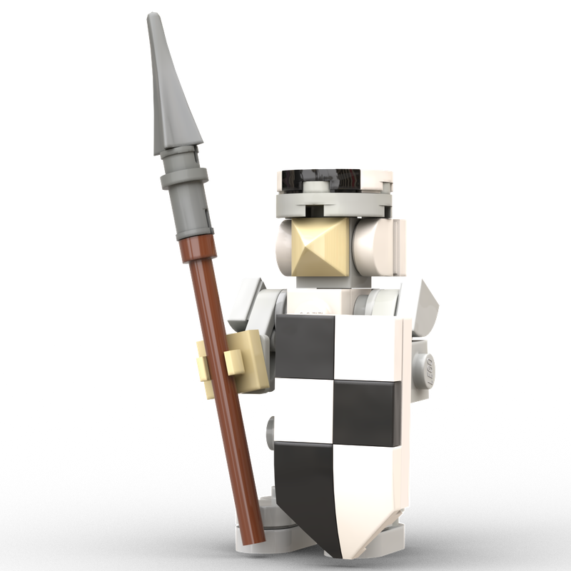 Lego Medieval Royal Guard Guard with Spear