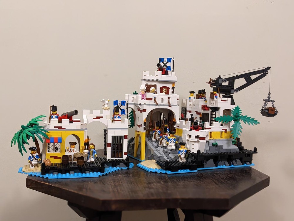 Lego Lagoon Lock-Up/Soldiers’ Tavern Remake