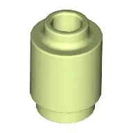Brick Round 1 x 1 Open Stud / Yellowish Green
