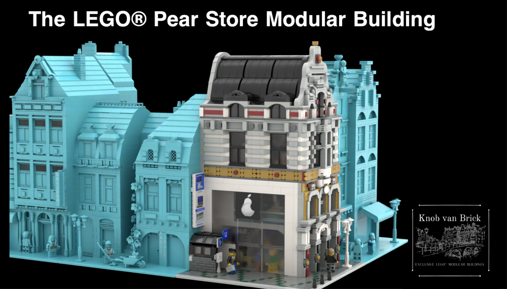 LEGO® Pear Store Modular Building