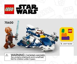 Plo Koon's Jedi Starfighter Microfighter