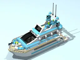 41015 Dolphin Cruiser recolor, more details