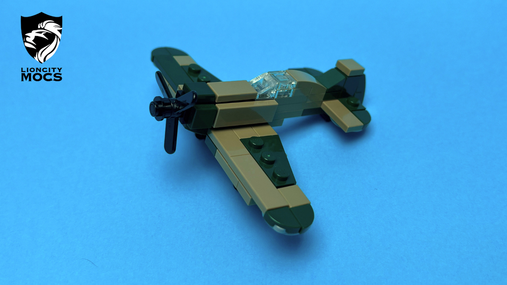 Lego Hawker Hurricane Tutorial (1:120)