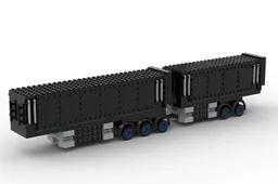 Dry Freight trailer Rocky Mountain double