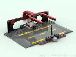 60443 8-wide Speed Champions F1 Pit Stop Diorama