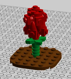 Red Wild Flower