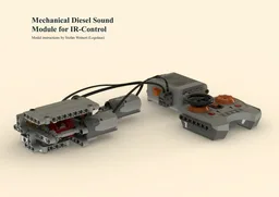 Mechanical Diesel Sound Module for IR-Control