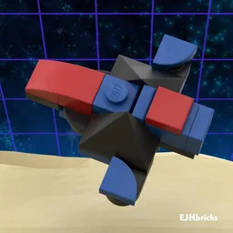 Micro Space Police 6886 Galactic Peacekeeper