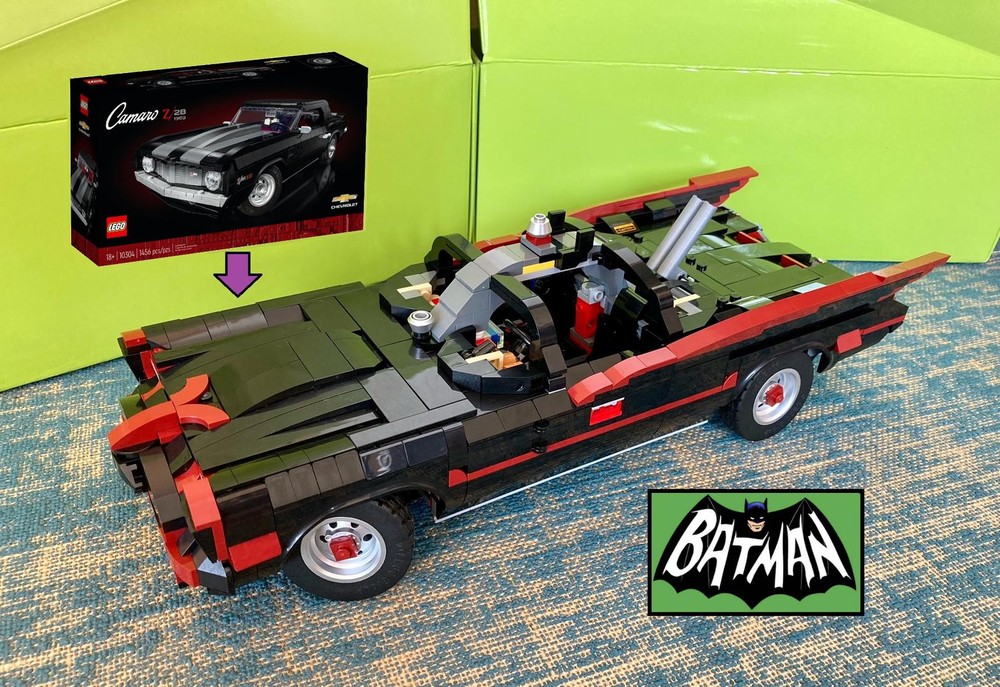 Lego Classic Batmobile 1960's TV Series