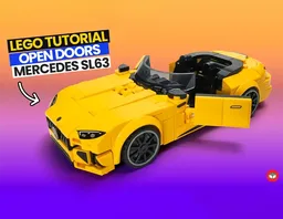 Open Doors Lego Mercedes SL63