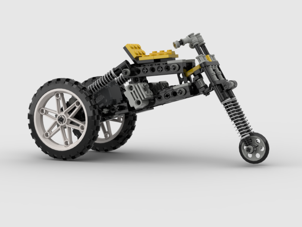 Lego 8838 Pull-back motor tricycle