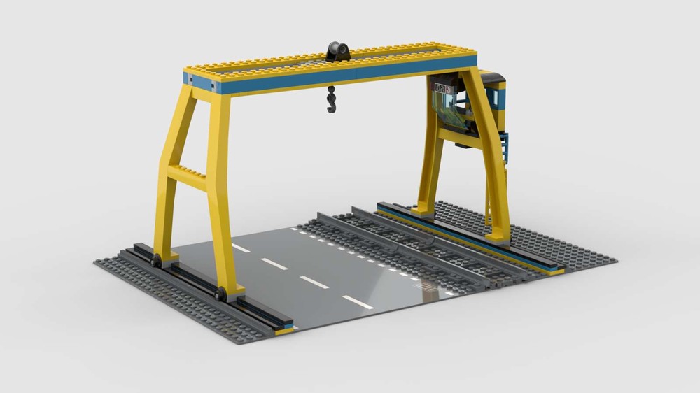 Lego Container bridge crane