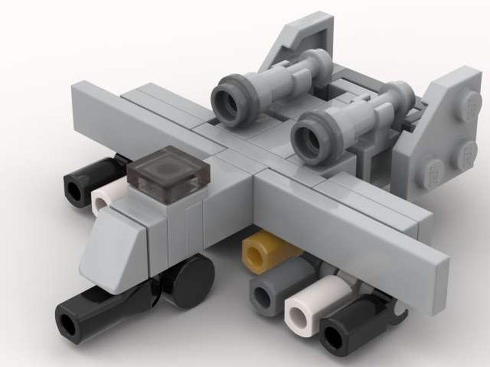 Lego A-10 Thunderbolt (''Warthog'') micro v4