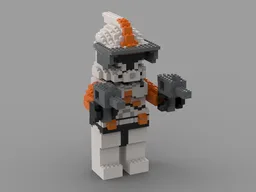 Commander Cody Brickbuilt Model