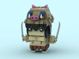Hashibira Inosuke 伊之助 Brickheadz