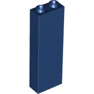 Brick 1 x 2 x 5 with Hollow Studs / Dark Blue