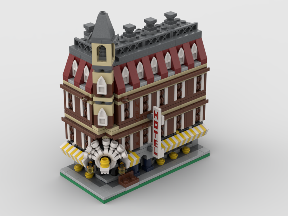 Lego Mini Modulars - Cafe Corner Extension