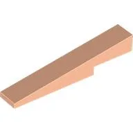 Brick Sloped 1 x 6 x 1 with 1 x 2 x 1/3 Cutout / Light Nougat