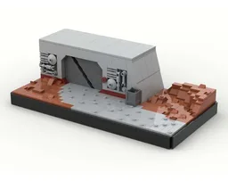 Clone Base minifigure Scale V2