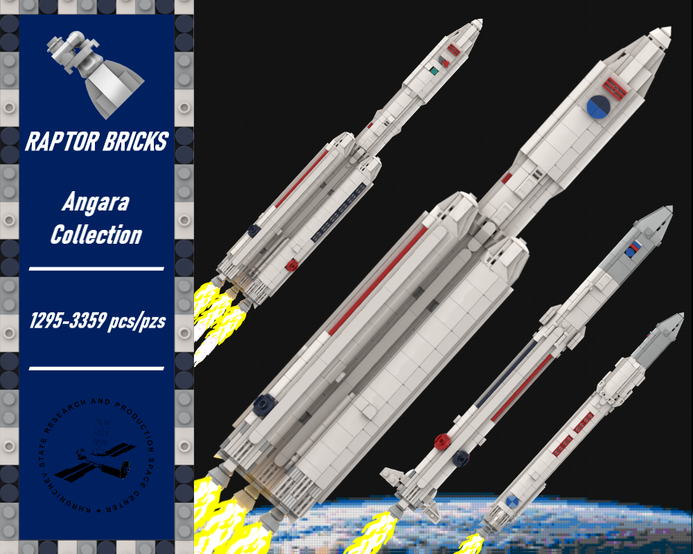 Lego Angara Collection (Saturn V Scale)