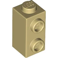 Brick Special 1 x 1 x 1 2/3 with Studs on 1 Side / Tan