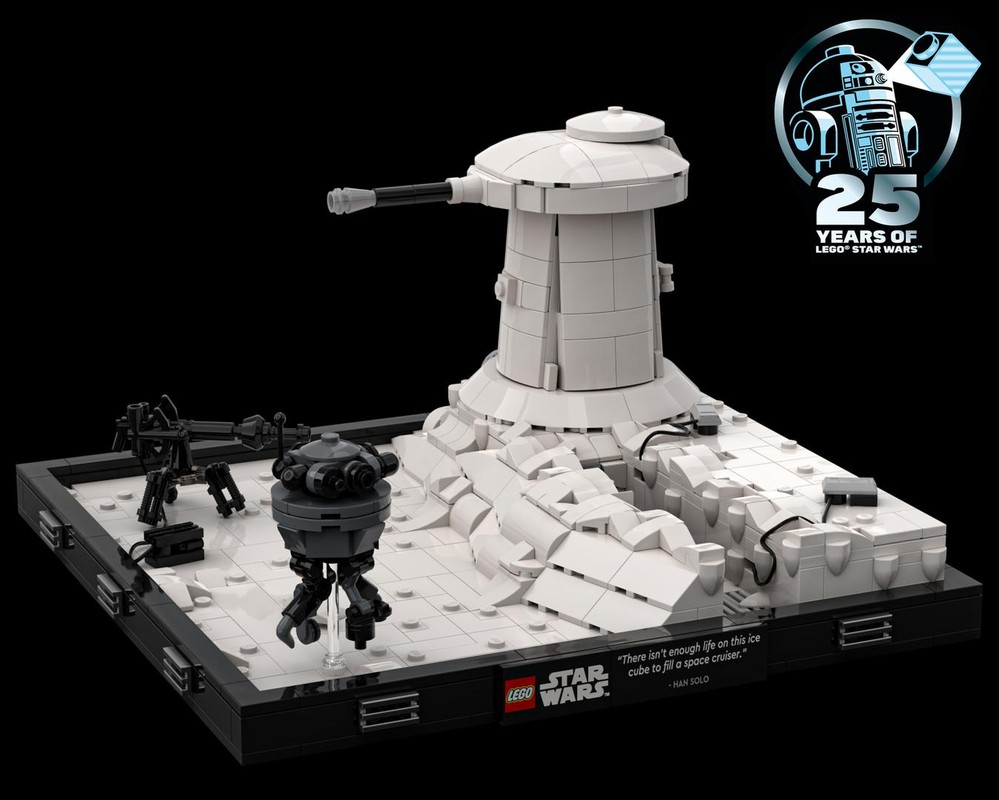 Lego Battle of Hoth Diorama